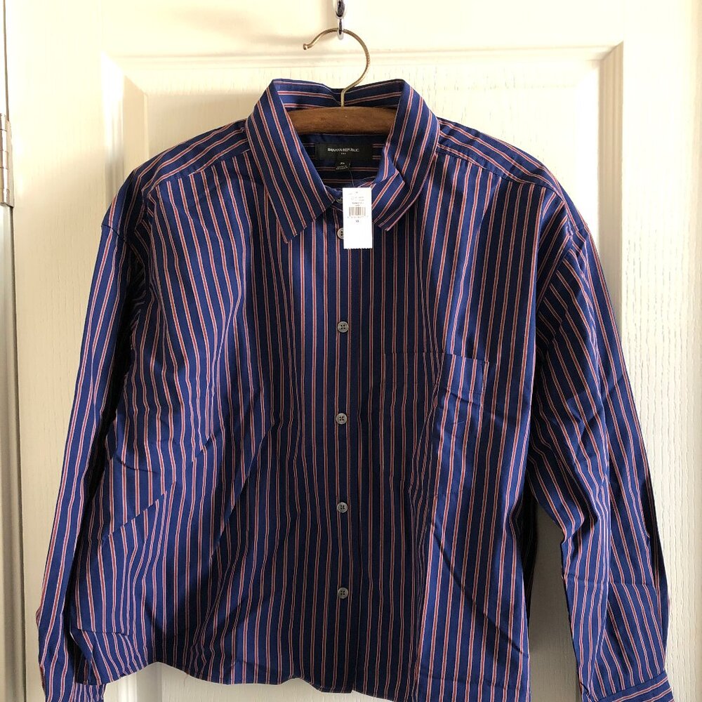 Boxy Button-Down Shirt
